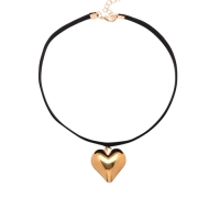 Чокер &laquo;Стиль&raquo; сердце, цвет золото, 30 см