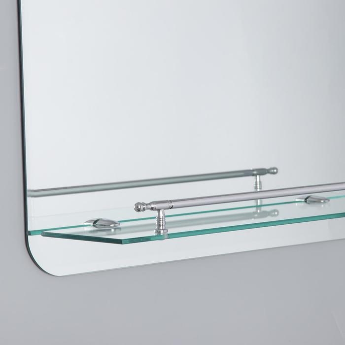 Зеркало в ванную комнату Accoona A628, 60&times;45 см, 1 полка