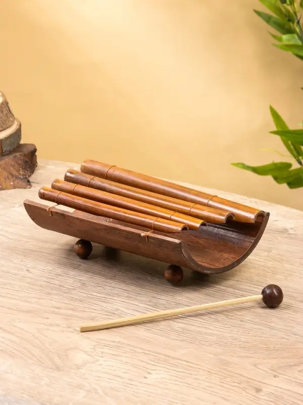 Сувенирный музыкальный инструмент &laquo;Ксилофон&raquo;, 24&times;12&times;8.5 см, бамбук