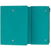 Ежедневник Grace на заказ, недатированный, бирюзовый