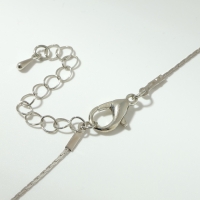 Колье &laquo;Цветок&raquo; легкость, цвет серебро