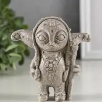 Фигура гипс "Шаман" высота 10 см, под камень