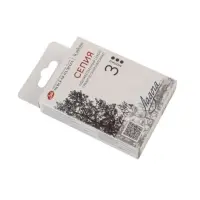 Сепия ЗХК "Ладога", 3 штуки, в картонной коробке