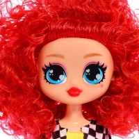 Кукла &laquo;Кудряшка Рина&raquo;, шарниры в руках, красный