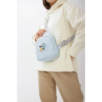 Сумка через плечо &laquo;Ракета&raquo;, текстильная, с липучками