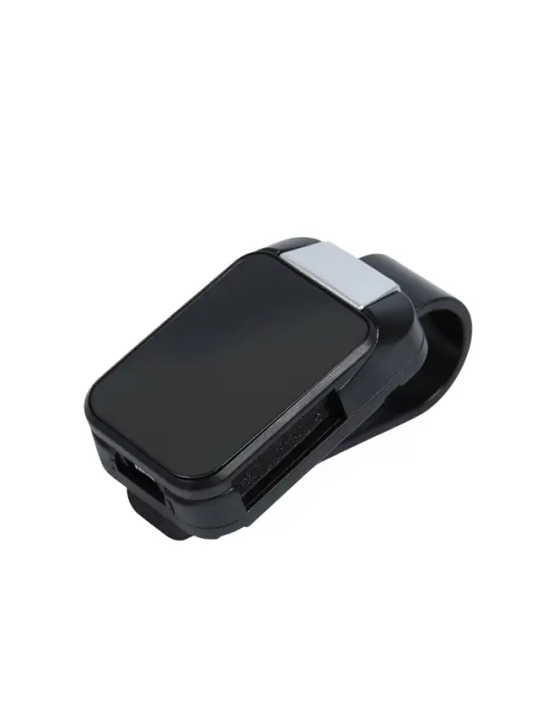 Держатель для очков в автомобиль, черный