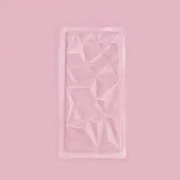 Форма для шоколада &laquo;Геометрия&raquo;, пластик, 20,5&times;10&times;1 см, прозрачная