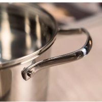 Кастрюля со стеклянной крышкой Cook Eat, 20 см, 3,1 л