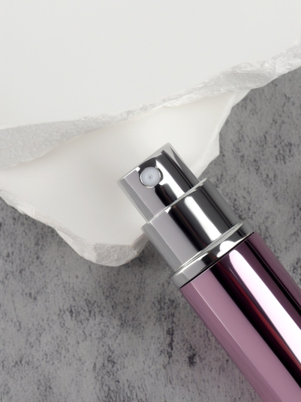 Флакон для парфюма &laquo;Пуля&raquo;, с распылителем, 3 мл, цвет розовый