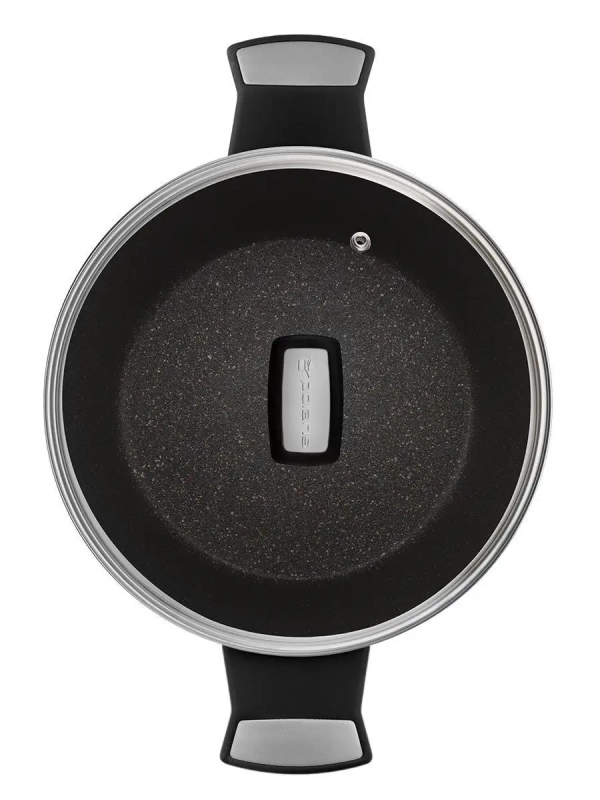 Кастрюля 4 литра Monolit-24C крышка индукция антипригарное