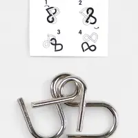 Puzzle Набор головоломок "Мозгоусилин" , лошадка , 4 штуки