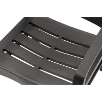 Кресло садовое &laquo;Рейки&raquo;, пластик, 58&times;62.5&times;75 см, мокко