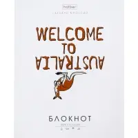 Блокнот А6 32 листа в клетку, на скобе "Проект Капланопись.Выпуск №1", МИКС