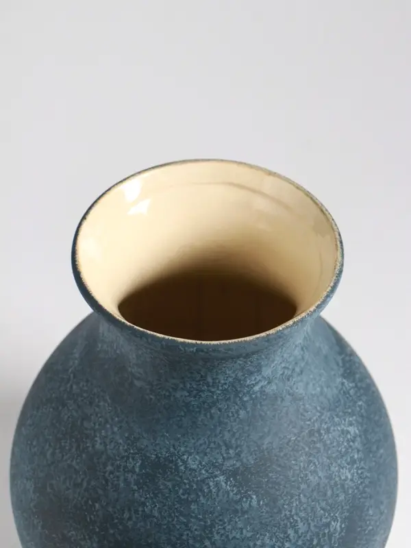 Ваза настольная керамика "Клето" 20х15 см, синий