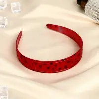 Ободок для волос &laquo;Янтарный свет&raquo;, рисунок, 2.5 см, МИКС