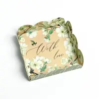 Коробка для печенья, кондитерская упаковка с пластиковой крышкой, &laquo;Пчёлка&raquo;, 10.5 х 10.5 х 3 см