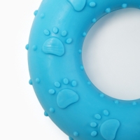 Игрушка жевательная "Пончик", 7 см, голубая