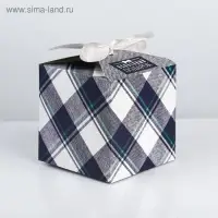Коробка подарочная складная, упаковка, &laquo;Особенный подарок&raquo;, 12 х 12 х 12 см