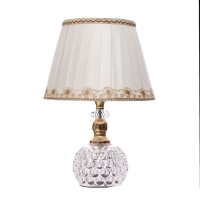 Настольная лампа "Эринси" Е27 40Вт белый 23х23х40 см