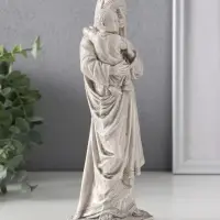 Фигура &laquo;Мать Тереза&raquo;, 21&times;8&times;7.5 см, серая