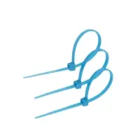 Хомут нейлоновый для стяжки, ТУНДРА, 2.5&times;100 мм, синий, 25 шт.