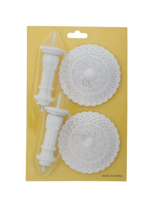 Крючок для штор CAPPIO KS030, d=95 мм, цвет белый, 2 шт