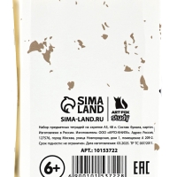 Набор тетрадей 48 листов, 10 предметов, внутренний блок №1 &laquo;Абстракция&raquo; ТВИН лак, уф лак