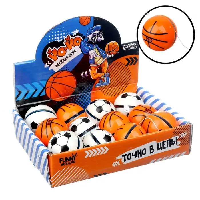 Йо-йо &laquo;Весёлая игра&raquo;, МИКС, в шоубоксе