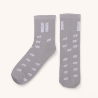 Ноские  мужские, серые "Бабушка связала"