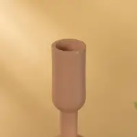 Подсвечник на 1 свечу "Бисквит" 10х10х35 см