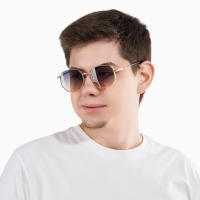 Очки солнцезащитные uv 400, дужка 12.8 см, ширина 12.8 см, линза 4.6&times;5.4 см