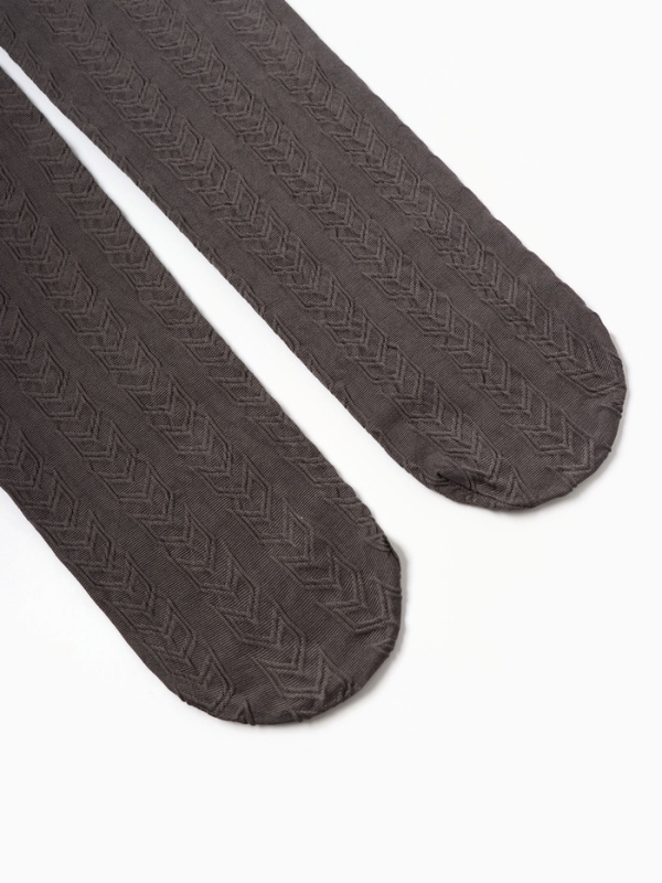 Женские колготки MINAKU 100 ден, цвет графит, размер 3/M