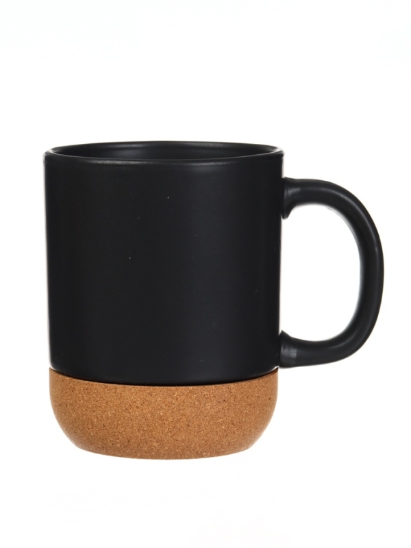 Кружка керамическая с пробковым дном Дорого внимание &laquo;Стороны света&raquo;, 400 мл