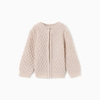 Джемпер детский вязаный MINAKU, цвет бежевый, рост 68-74 см