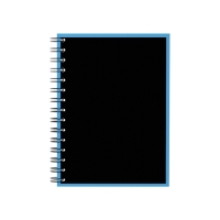 Тетрадь на спирали, 120 листов в клетку, ErichKrause Accent, обложка мелованный картон, глянцевая ламинация, тиснение лён, блок офсет 100% белизна, МИКС