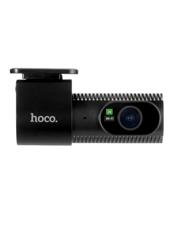 Автомобильный видеорегистратор Hoco, DV7, 2K экран и видео, черный