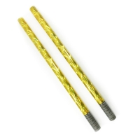 Пневмохлопушка &laquo;Голография&raquo;, золотой серпантин, 80 см