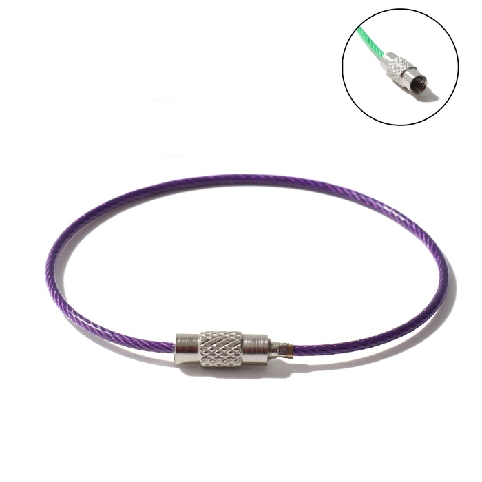 Держатель универсальный &laquo;Хомут&raquo; набор 10 шт., металл, цвет МИКС, 1,5&times;1,5&times;15 см