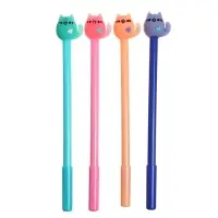 Ручка - прикол гелевая Calligrata &laquo;Кошка&raquo;, МИКС