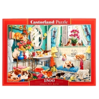 Пазл &laquo;Переполох в ванной комнате&raquo;, 1500 элементов