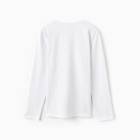 Джемпер (лонгслив) мужской MINAKU: Basic line MAN цвет белый ,размер 48 Джемпер (лонгслив) мужской MINAKU: Basic line MAN цвет белый ,размер 48