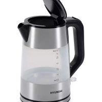 Чайник HYK-P4026 1.9л. 2200Вт черный (пластик)