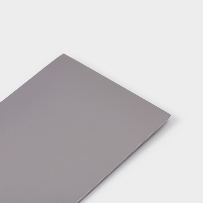 Лопатка кондитерская изогнутая, 30&times;7 см, нержавеющая сталь, деревянная ручка