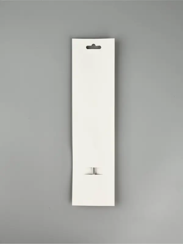 Перо белое с серебром (наконечник ручка), дл.25 см