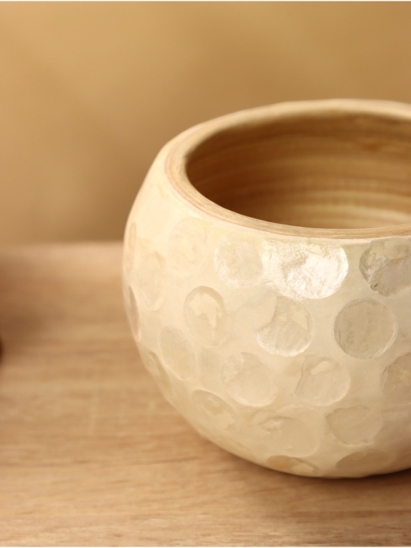 Банка для сыпучих продуктов 11х11х9,5 см, бамбук