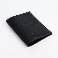 Обложка для паспорта, цвет чёрный