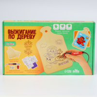 Набор для выжигания и росписи по дереву &laquo;Поиграем!&raquo;