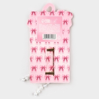 Заколки для волос с бабочками &laquo;Чудесная&raquo;, 2 шт, 5 х 3 см