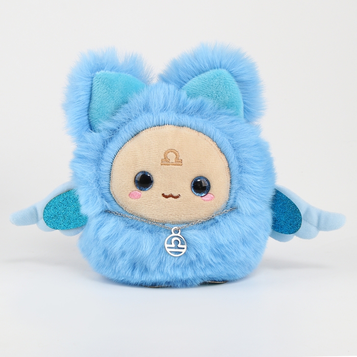 Мягкая игрушка &mdash; Зодиак &laquo;Создай своё украшение. Весы&raquo;, с кулоном