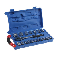 Набор инструментов в кейсе ТУНДРА, автомобильный, 1/2", 19 предметов 482237 Набор инструментов в кейсе ТУНДРА, автомобильный, 1/2", 19 предметов 482237